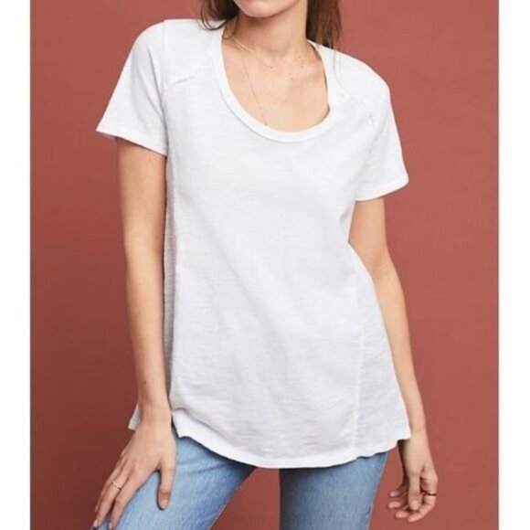 Anthropologie Contrast Stretch Tee - Picture 3 of 5